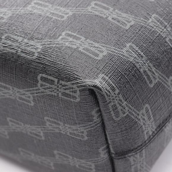 Balenciaga Signature Shopper Handbag Canvas Black Gray - Picture 5 of 5